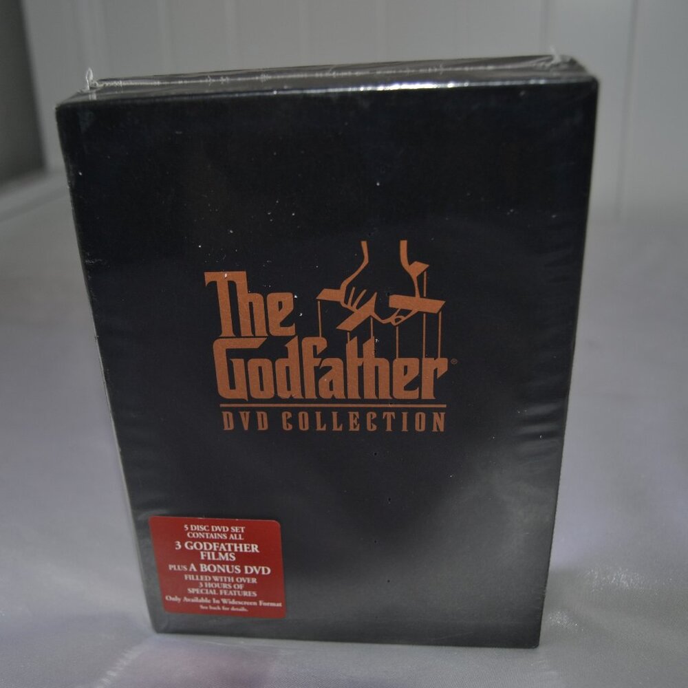 THE GODFATHER 5 DVD SET COLLECTION - NEW /SEALED